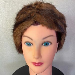 Vintage Mink hat custom made by Yórn